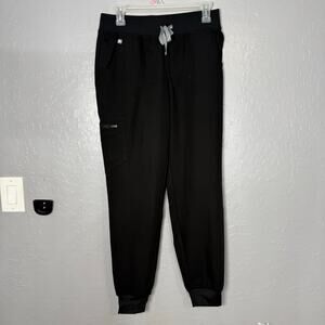 Figs Womens Zamora Jogger Scrub Pant, Black, SR
